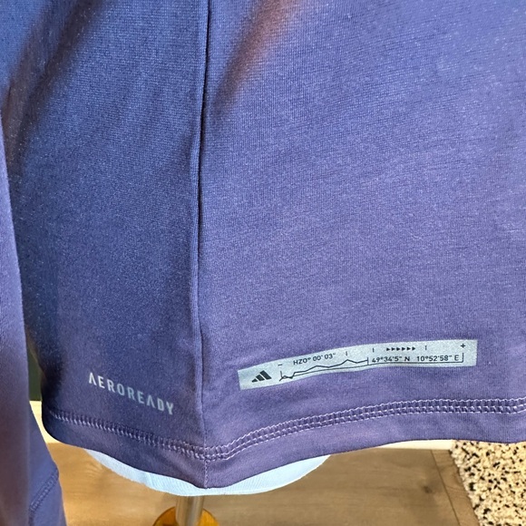 NWT! Adidas Women ULTIMATE SWEATSHIRT Running Carrera IM1881 Shadow Violet XS - Picture 11 of 15